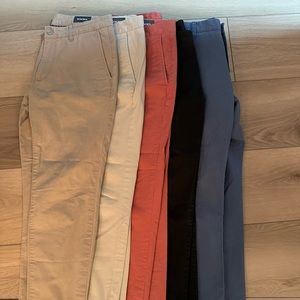 Bonobos lot of 5 pants! 32x30 Men